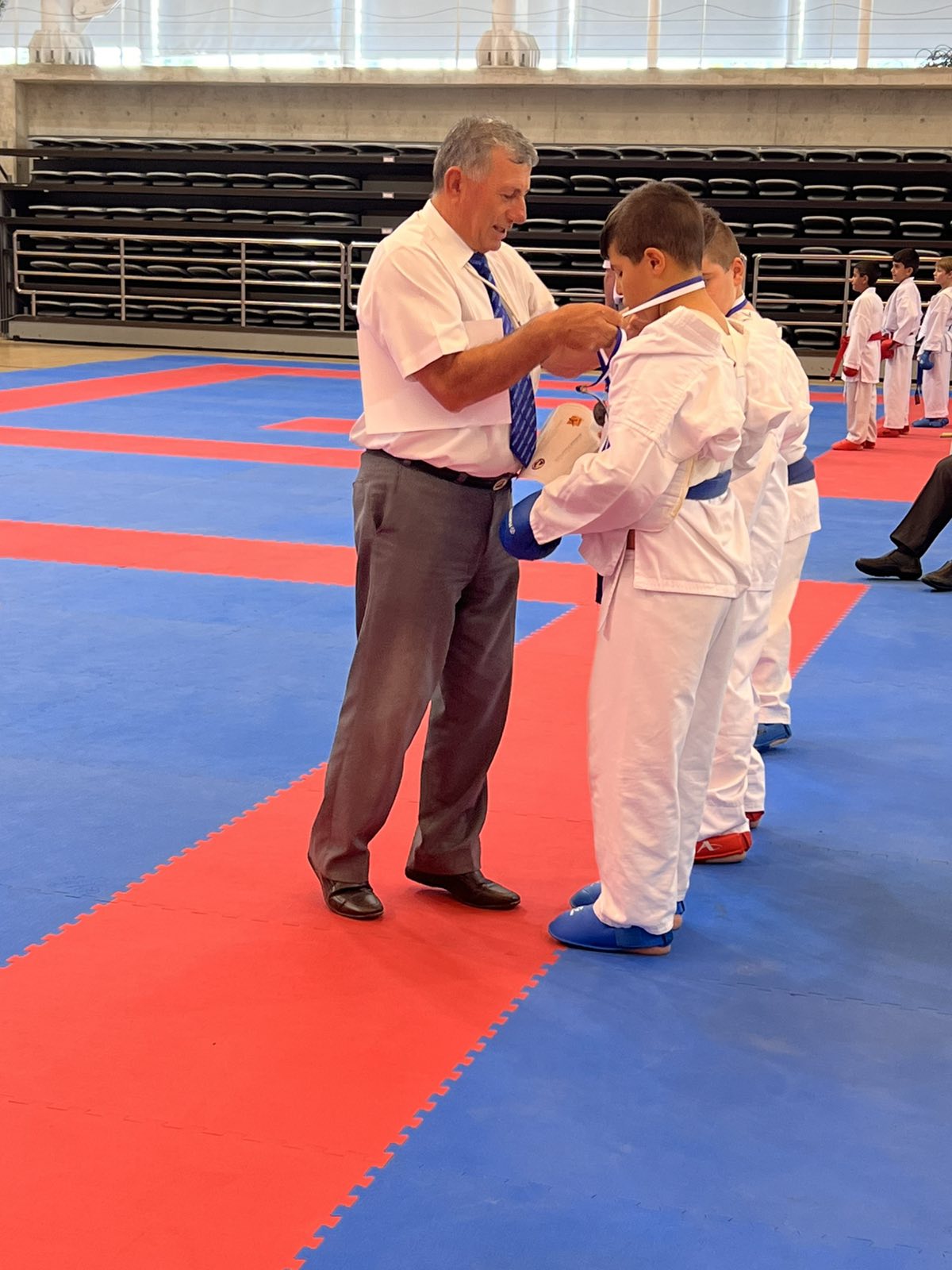Karate training photo