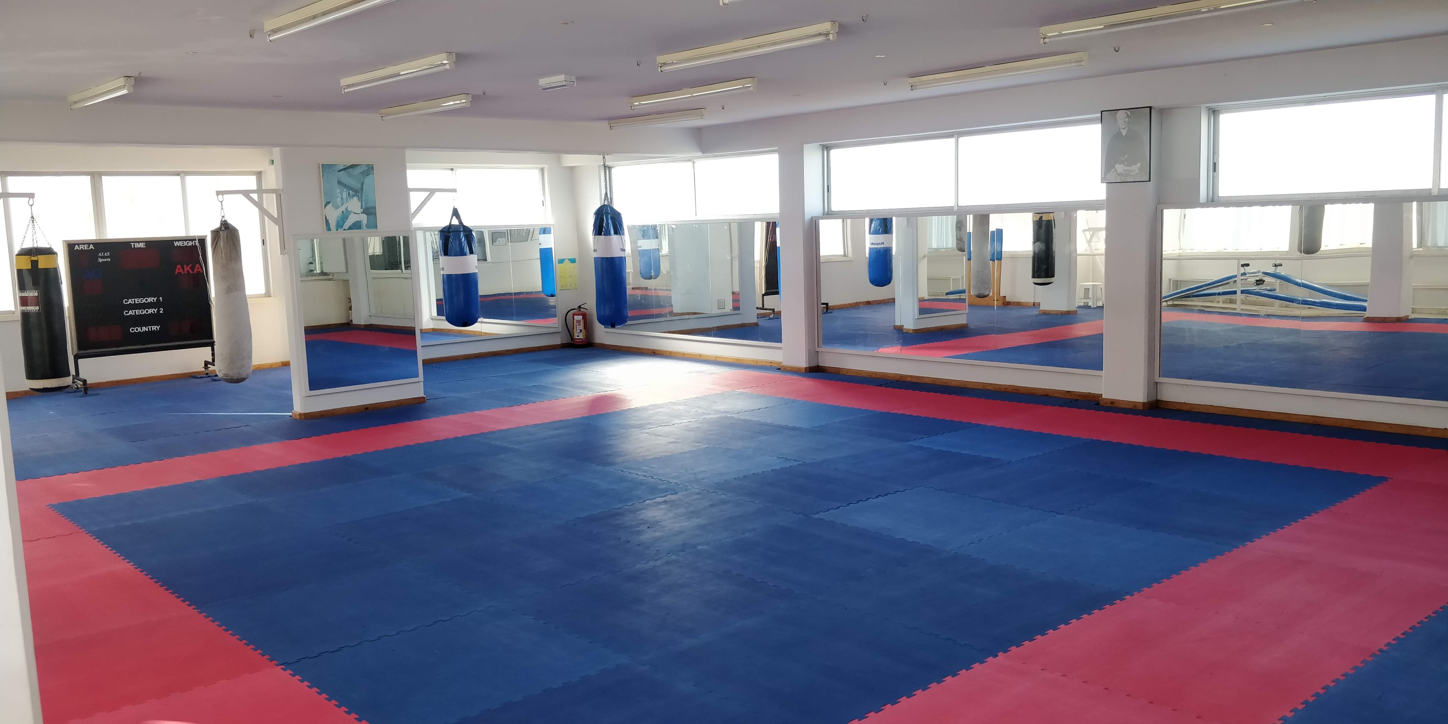 Karate class for children photo